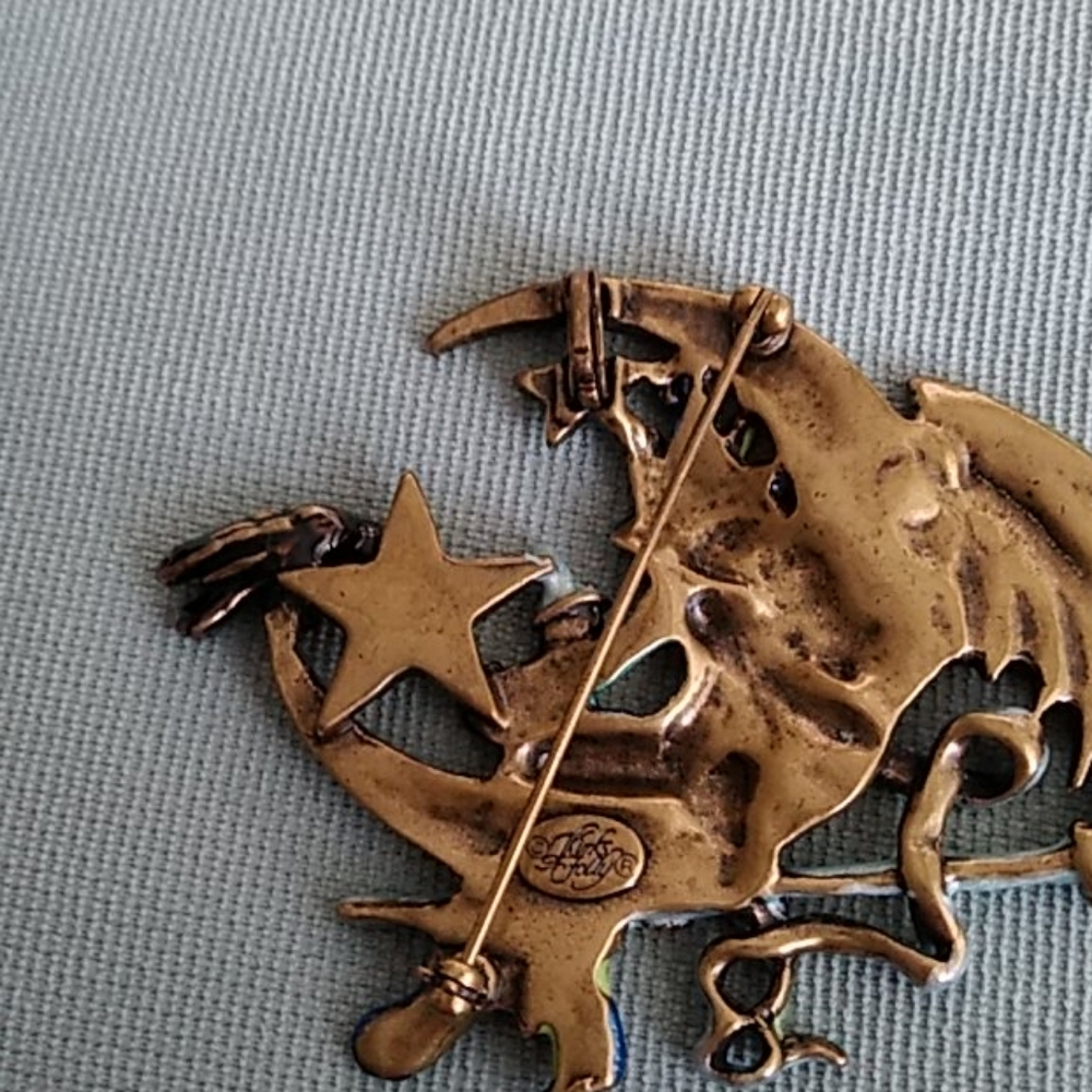 KIRKS FOLLY MOON DIVA PIN/PENDENT - Picture 3 of 10